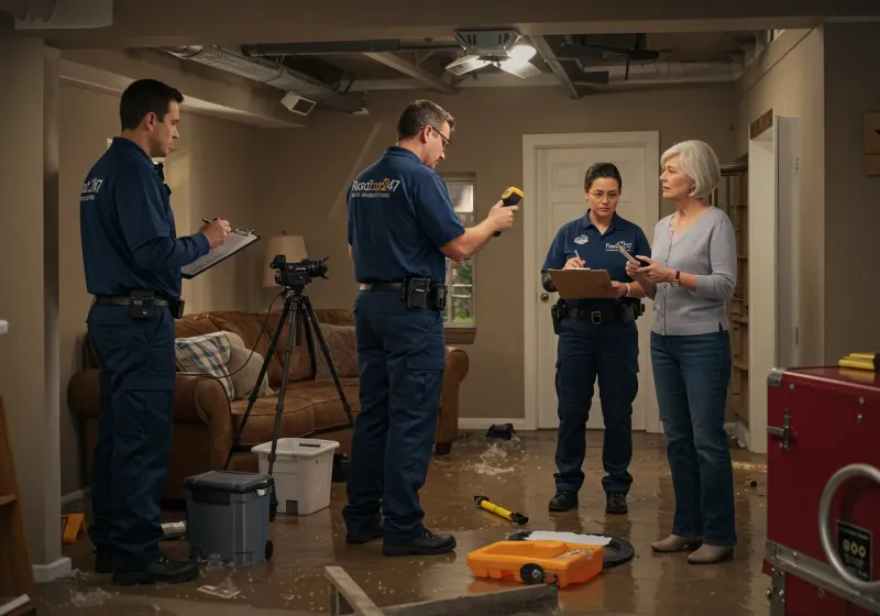 Water Damage Assessment and Insurance Documentation process in Collingsworth County, TX